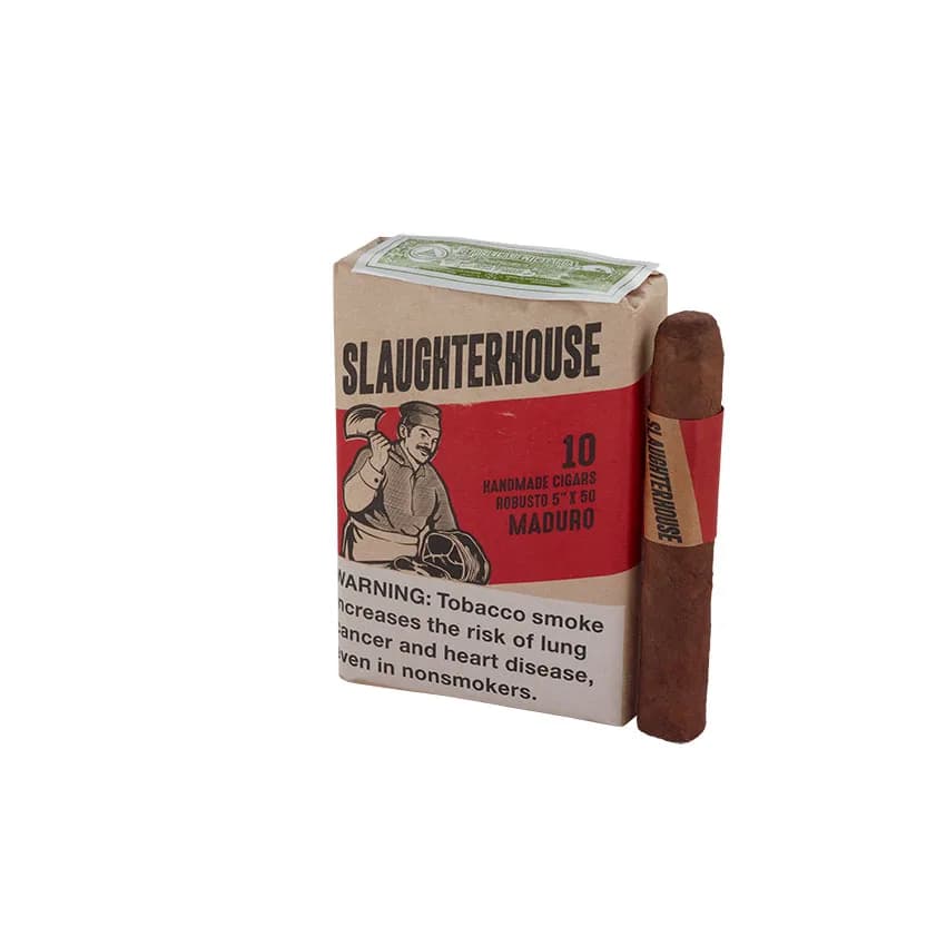 Slaughterhouse Robusto Maduro cigar listing