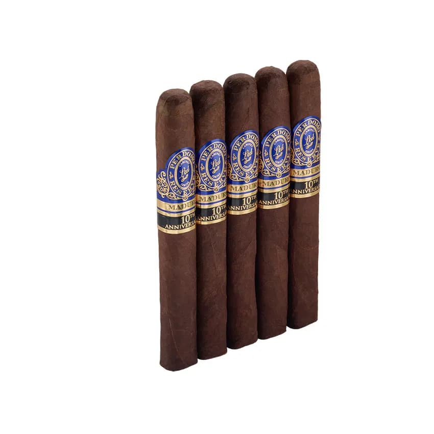 Perdomo 10th Anniversary Maduro Churchill cigar listing
