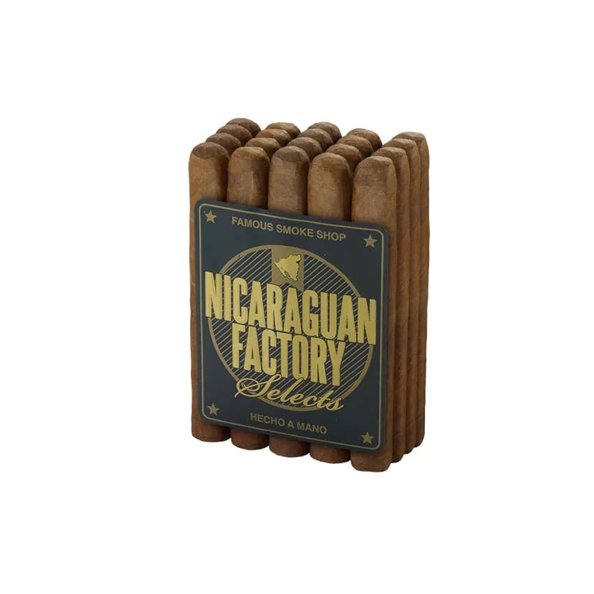 Nicaraguan Factory Selects Habano Square Press Toro Natural cigar listing
