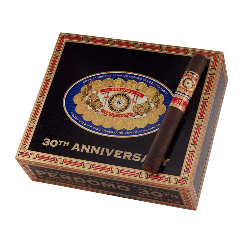 Perdomo 30th Anniversary Maduro Churchill cigar listing