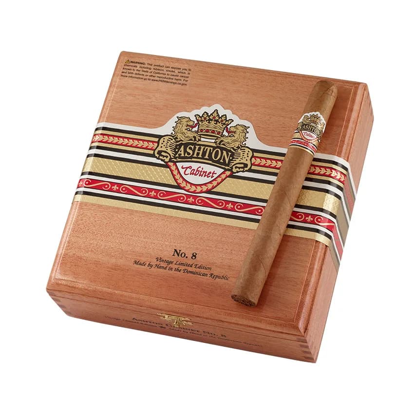Ashton Cabinet Selection No. 8 Natural cigar listing