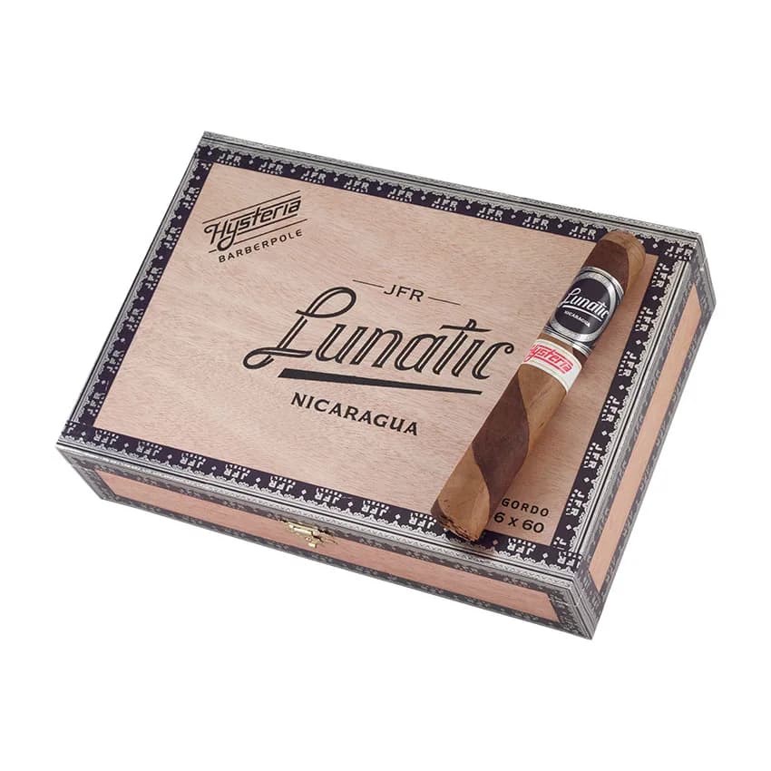 Aganorsa Lunatic Hysteria Barberpole Gordo Barber Pole cigar listing