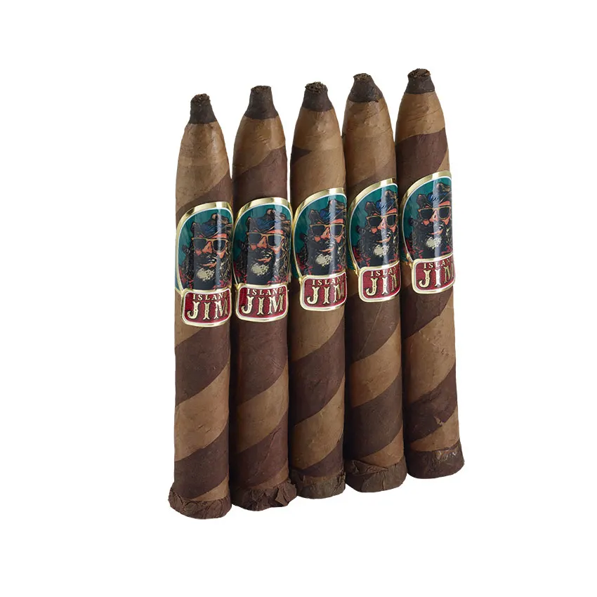 Island Jim by Oscar #2 Torpedo Barber Pole cigar listing