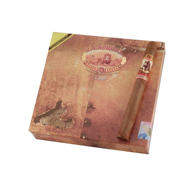 La Aurora 1495 Connecticut Churchill Natural cigar listing