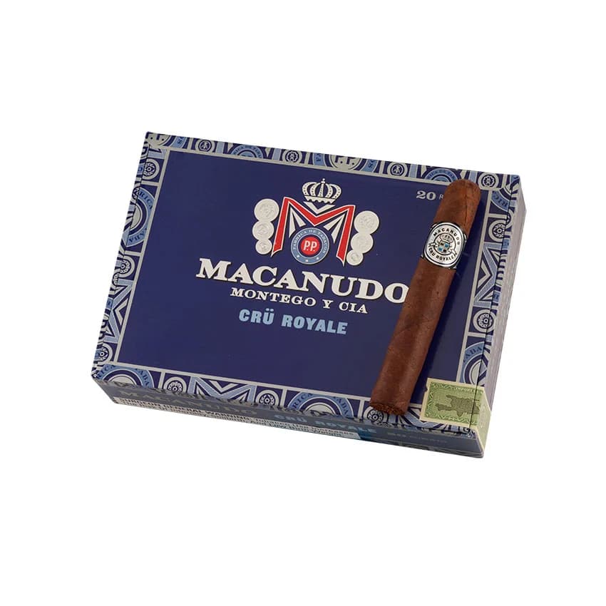 Macanudo Cru Royale Robusto Natural cigar listing