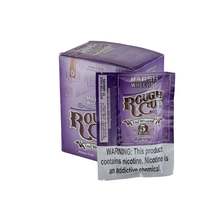 Marsh Wheeling Rough Cut Berry (5) Natural cigar listing