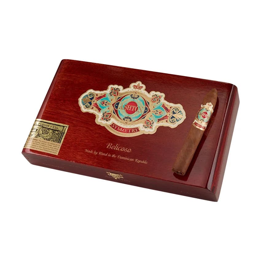 Ashton Symmetry Belicoso Natural cigar listing