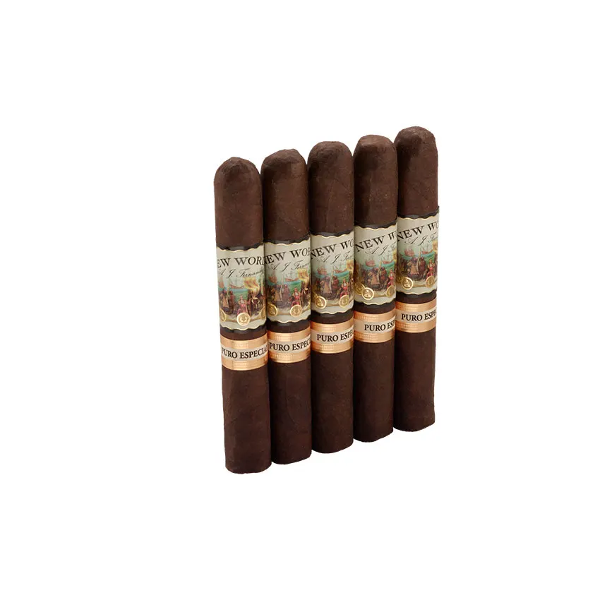 AJF New World Puro Robusto Natural cigar listing