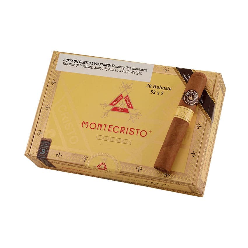 Montecristo Classic Robusto Natural cigar listing
