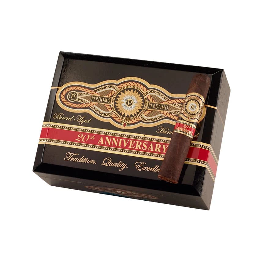 Perdomo 20th Anniversary Maduro Robusto cigar listing