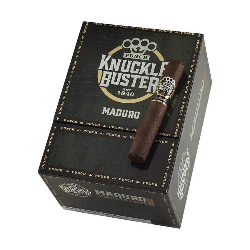 Punch Knuckle Buster Maduro Robusto cigar listing