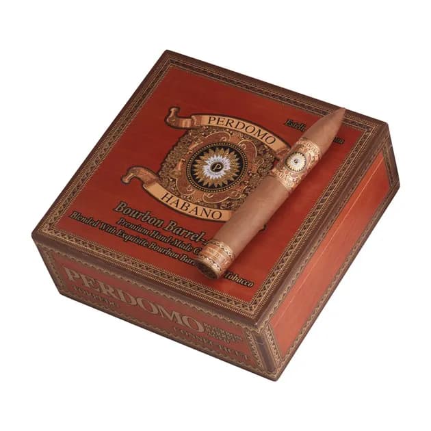 Perdomo Habano Connecticut Barrel Aged Torpedo Natural cigar listing