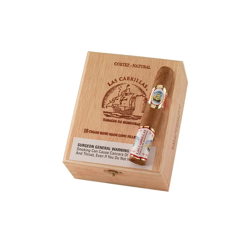 Las Cabrillas Cortez Natural cigar listing