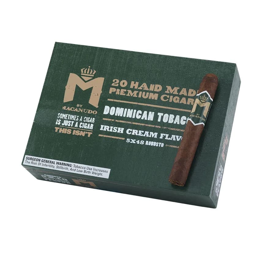 M By Macanudo Irish Cream Robusto Natural cigar listing