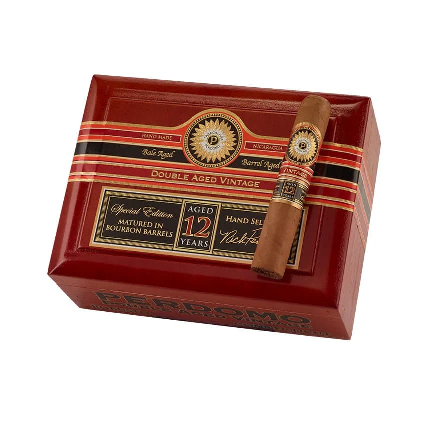 Perdomo Double Aged Connecticut Robusto Natural cigar listing