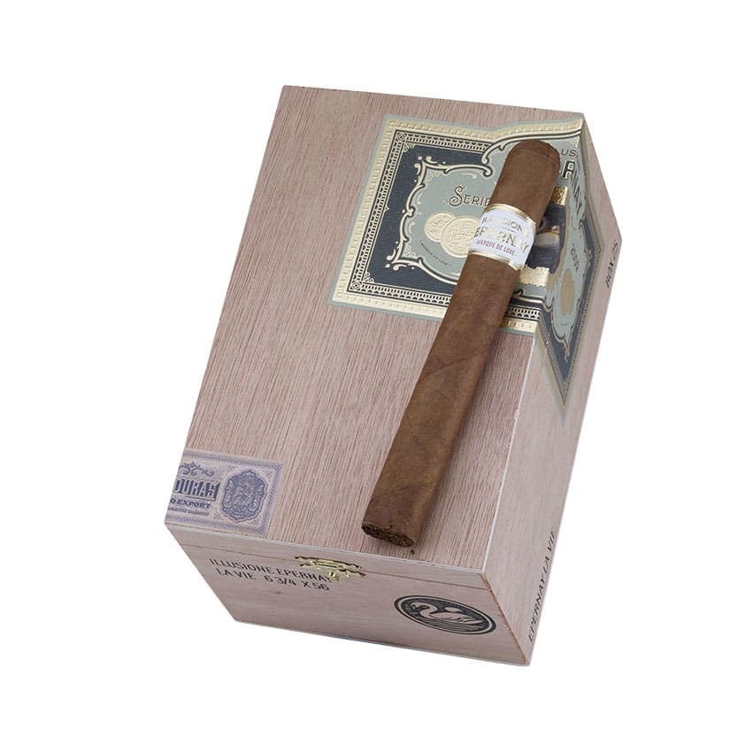 Illusione Epernay Le Vie Bench Pressed Double Corona Natural cigar listing