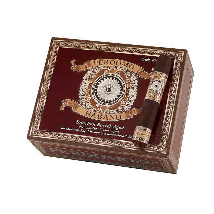 Perdomo Habano Barrel Aged Robusto Maduro cigar listing