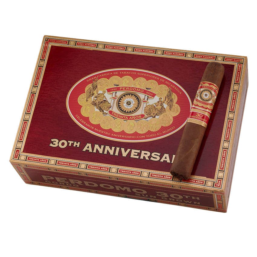 Perdomo 30th Anniversary Sun Grown Gordo Natural cigar listing