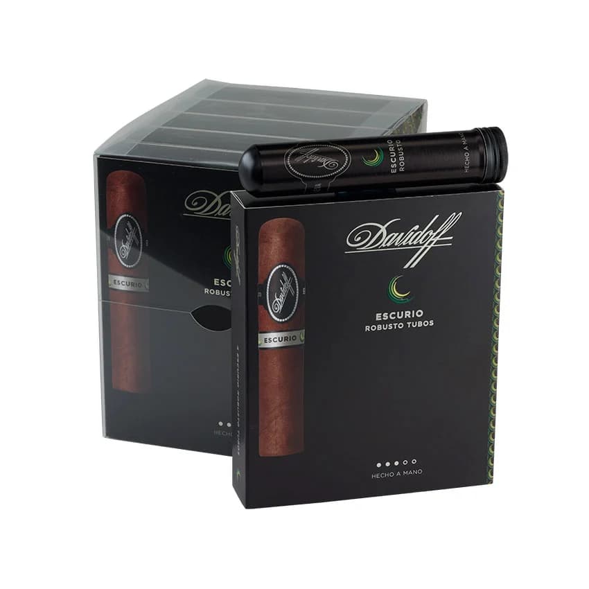 Davidoff Escurio Robusto Tubos Natural cigar listing