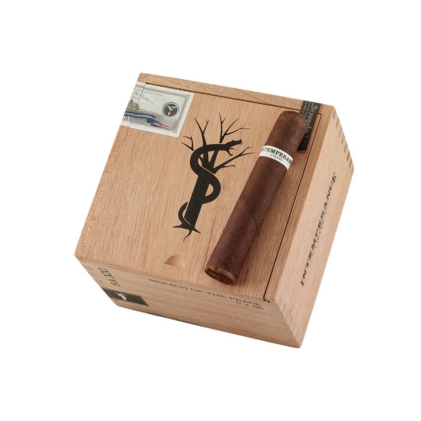 Intemperance BA XXI Breach Of The Peace Maduro cigar listing