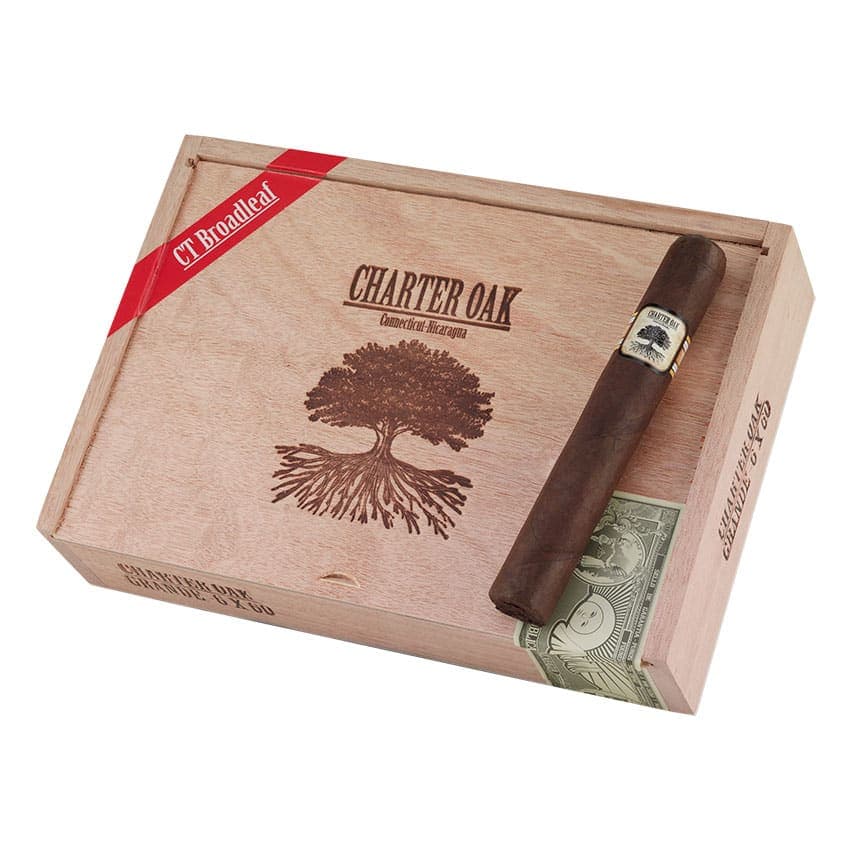 Charter Oak Maduro Grande cigar listing