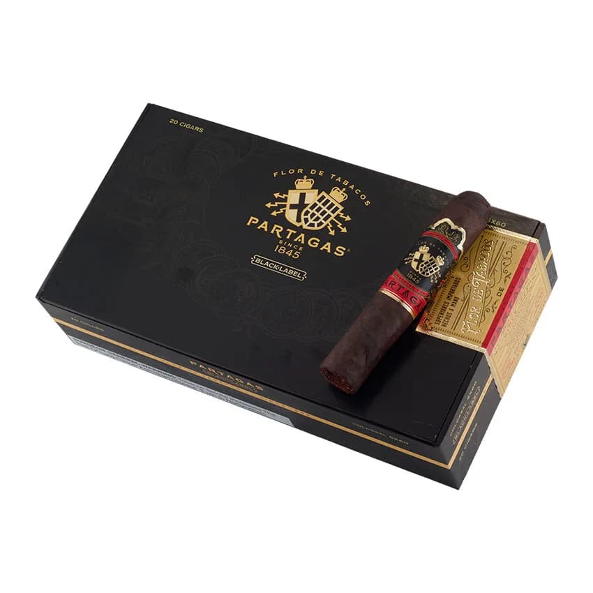 Partagas Black Label Colossal Dark Natural cigar listing