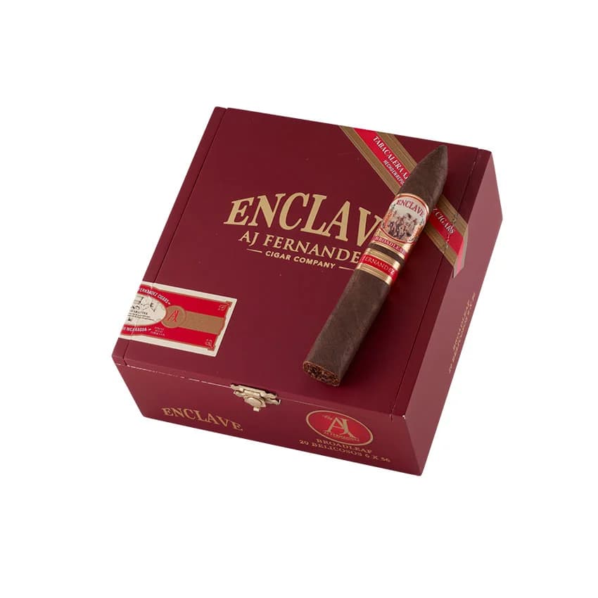 AJF Enclave Broadleaf Belicoso Maduro cigar listing