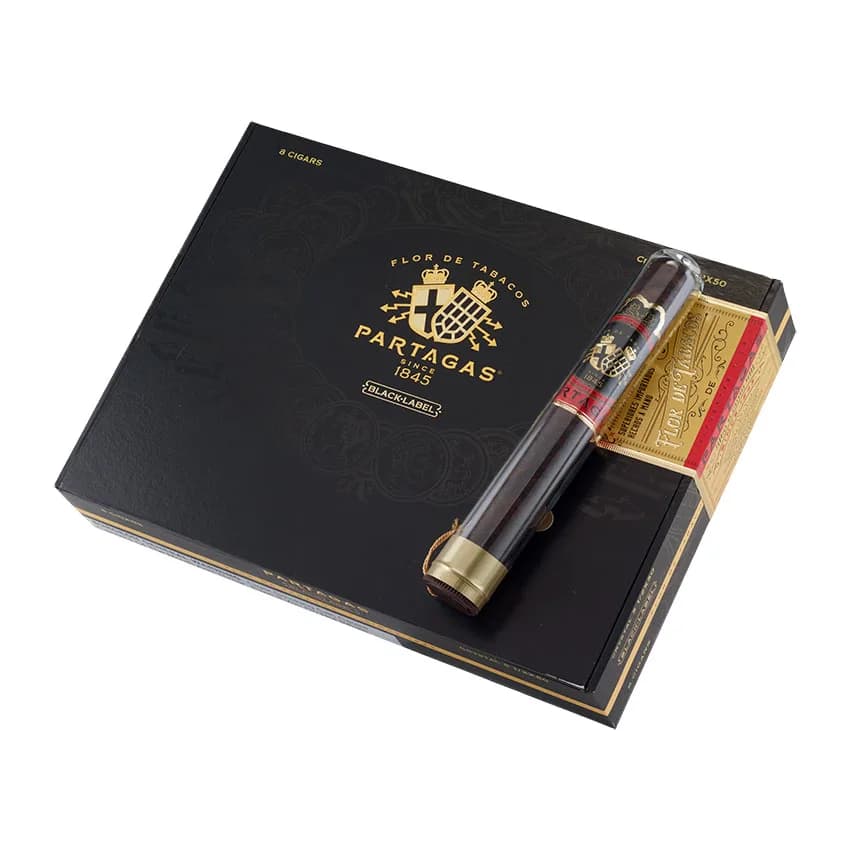Partagas Black Label Crystal Dark Natural cigar listing