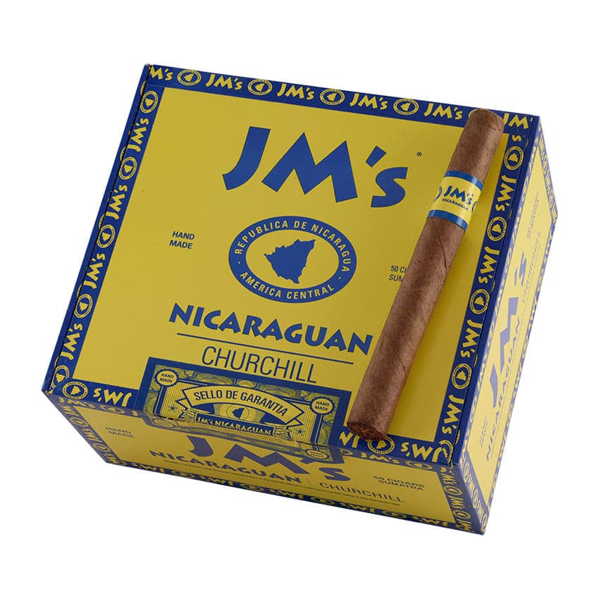 JM's Nicaraguan Churchill Natural cigar listing