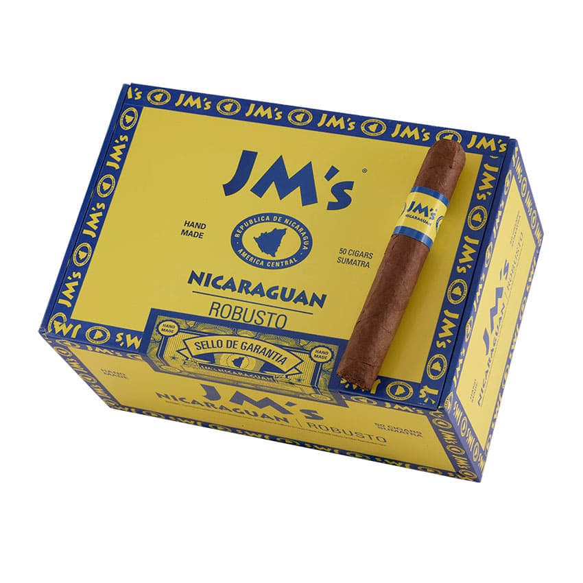 JM's Nicaraguan Robusto Natural cigar listing