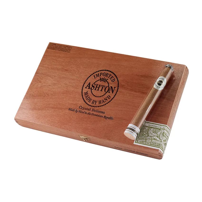 Ashton Classic Crystal Belicoso (Glass Tube) Natural cigar listing