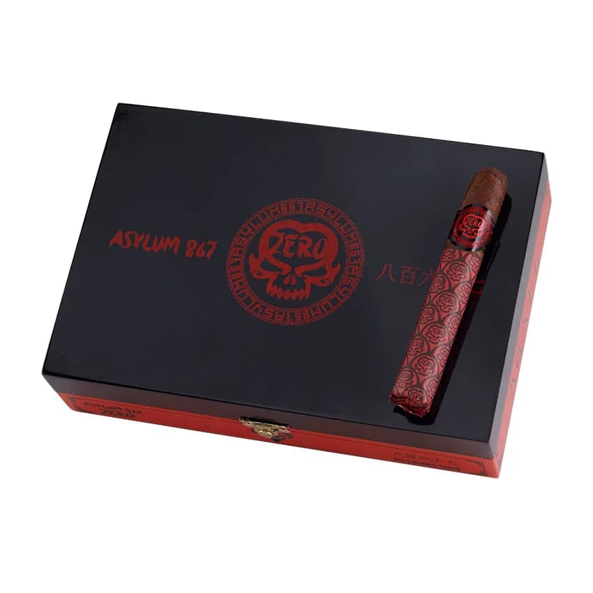 Asylum 867 Zero Robusto Maduro cigar listing