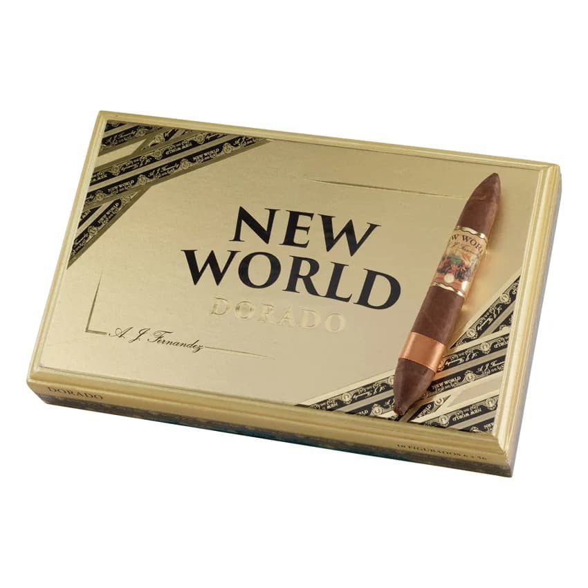 New World Dorado Figurado Natural cigar listing