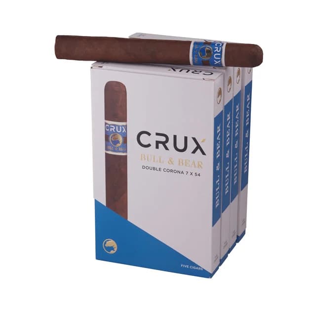 Crux Bull & Bear Double Corona Natural cigar listing