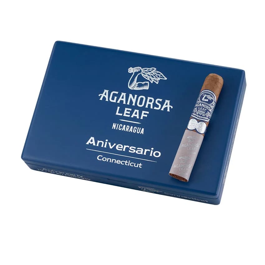 Aganorsa Leaf Aniv. Ct Robusto Natural cigar listing