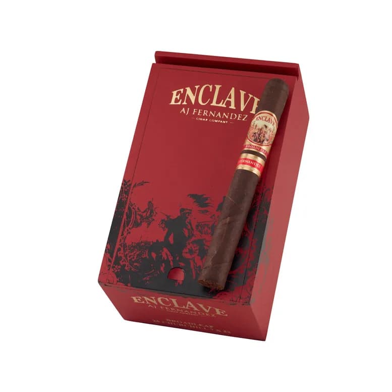 AJF Enclave Broadleaf Churchil Maduro cigar listing