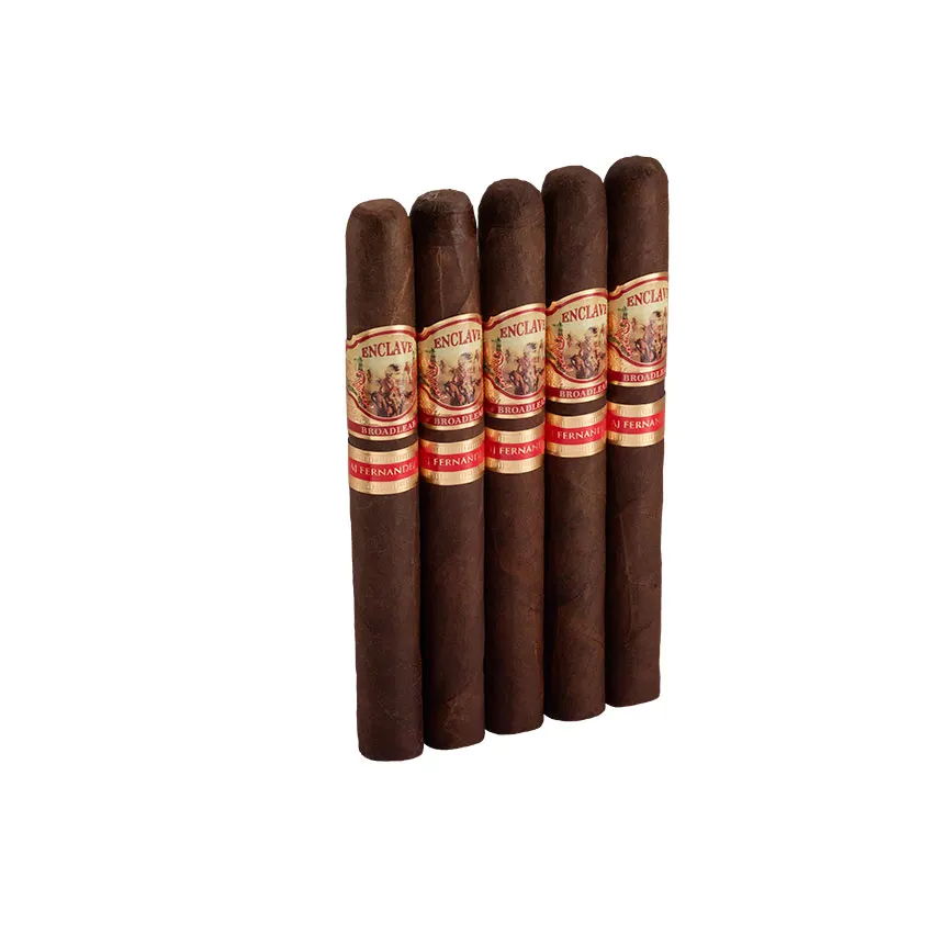 AJF Enclave Broadleaf Churchil Maduro cigar listing