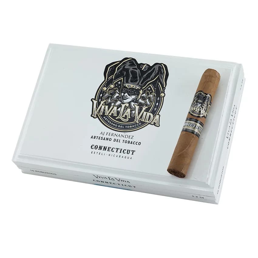 Viva La Vida Connecticut Robusto Natural cigar listing