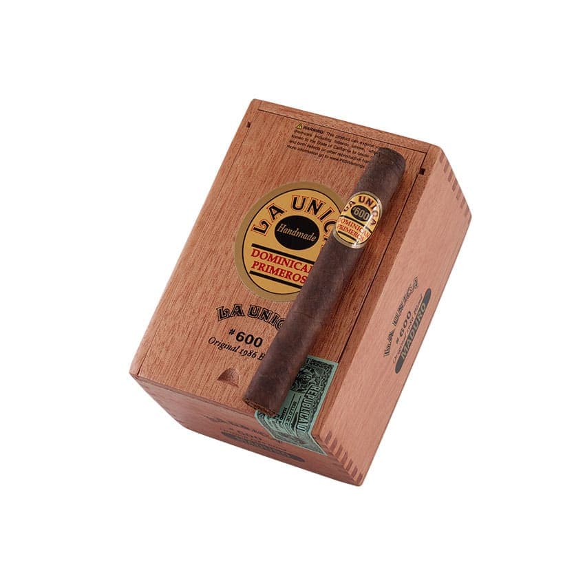 La Unica Cabinet No. 600 Maduro cigar listing