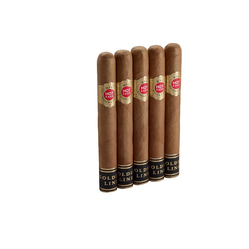 HVC Hot Cake Golden Line Connecticut Coronas Gordas Natural cigar listing