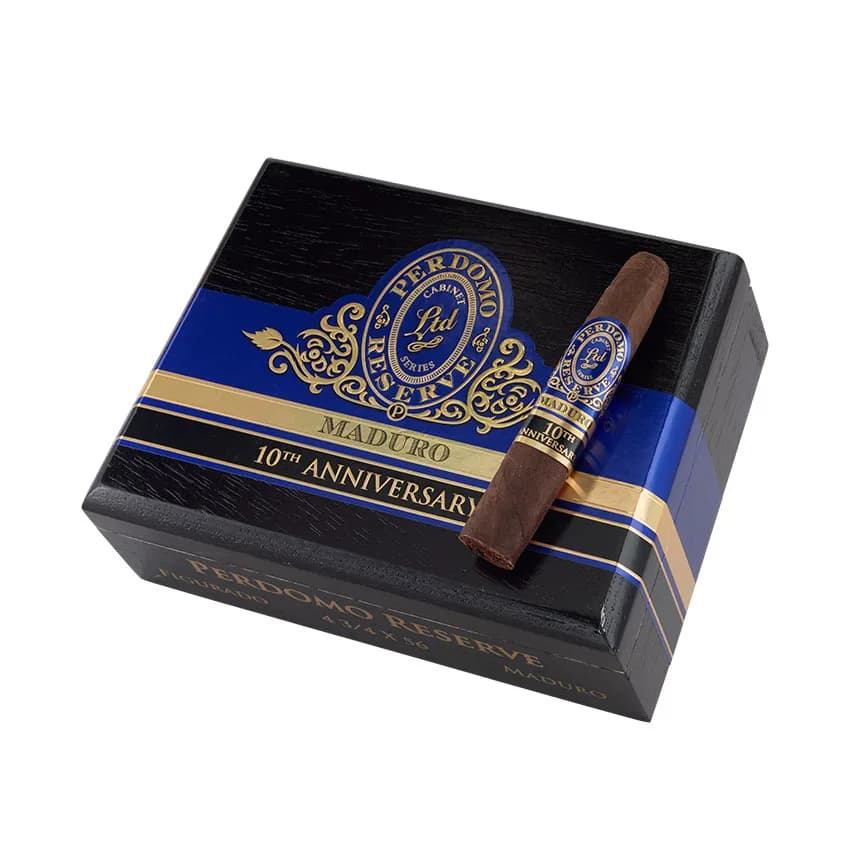 Perdomo 10th Anniversary Maduro Figurado cigar listing