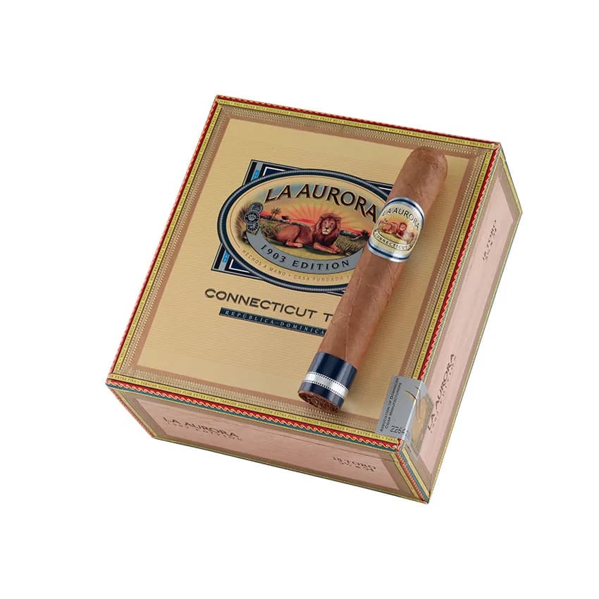La Aurora Preferidos 1903 Sapphire Connecticut Shade Toro Natural cigar listing