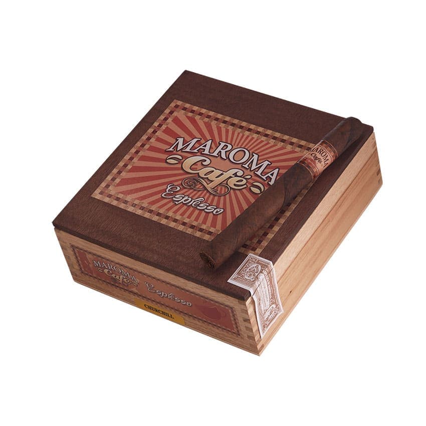 Maroma Cafe Espresso Churchill Maduro cigar listing