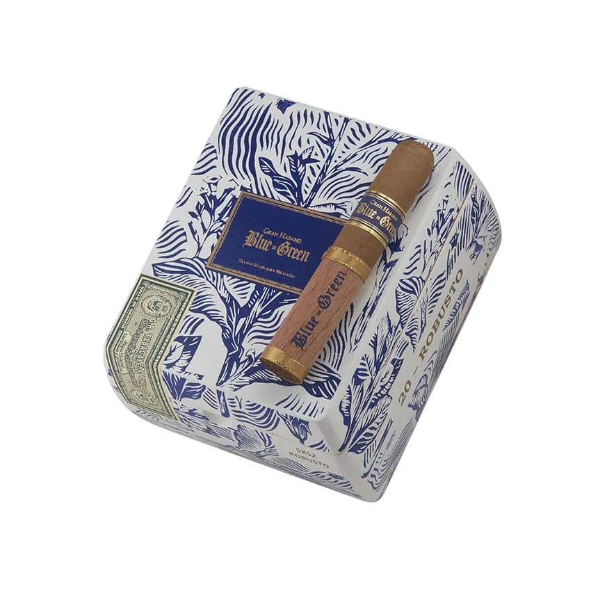 Gran Habano Blue In Green Robusto Natural cigar listing