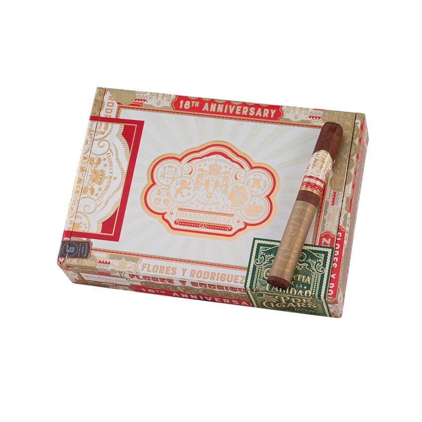 PDR Flores Y Rodriguez 18th Anniversary Millefleurs Corona Maduro cigar listing
