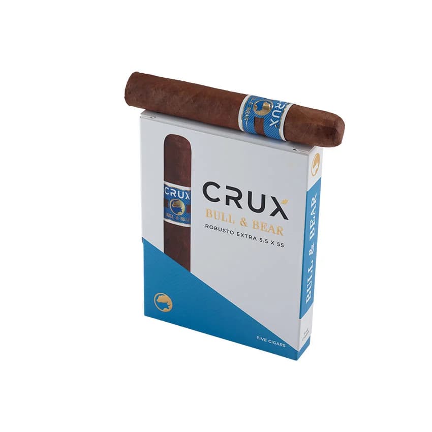 Crux Bull & Bear Robusto Extra Natural cigar listing