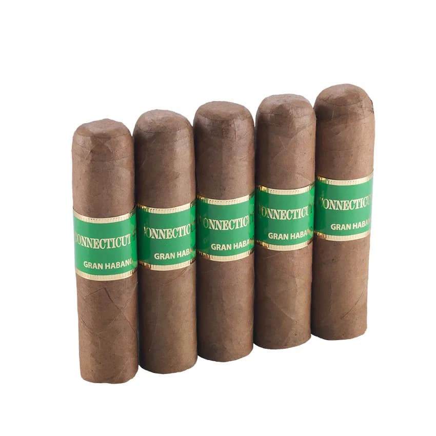 Gran Habano #1 Connecticut Shorty Robusto Natural cigar listing