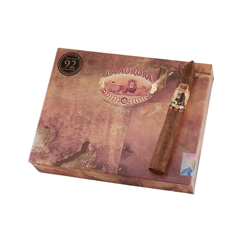 La Aurora 1495 Belicoso Natural cigar listing