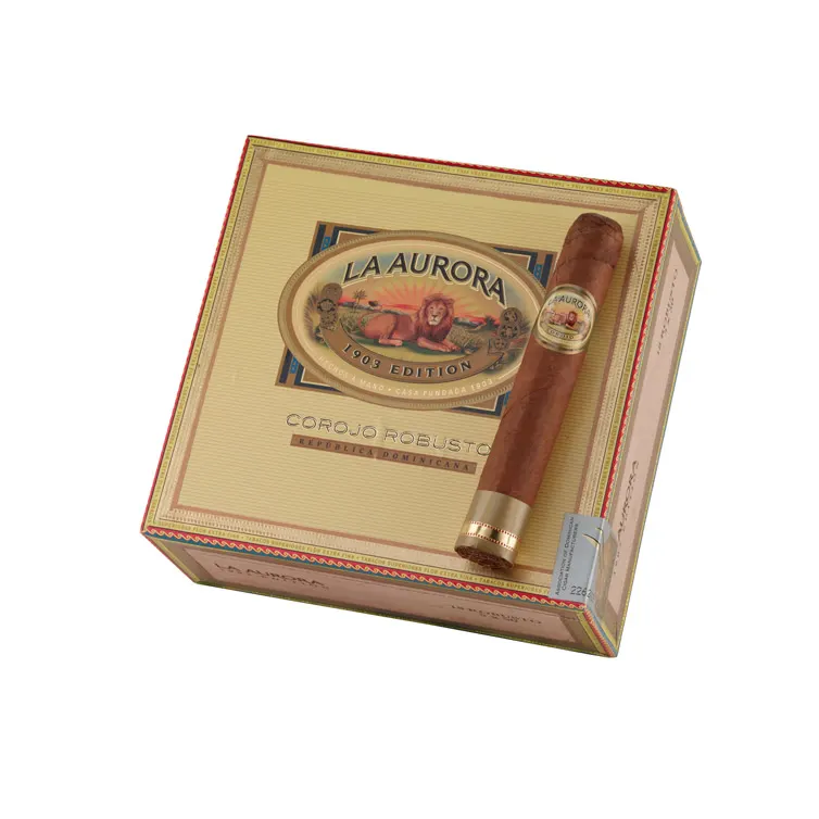 La Aurora Preferidos 1903 Gold Dominican Corojo Robusto Natural cigar listing