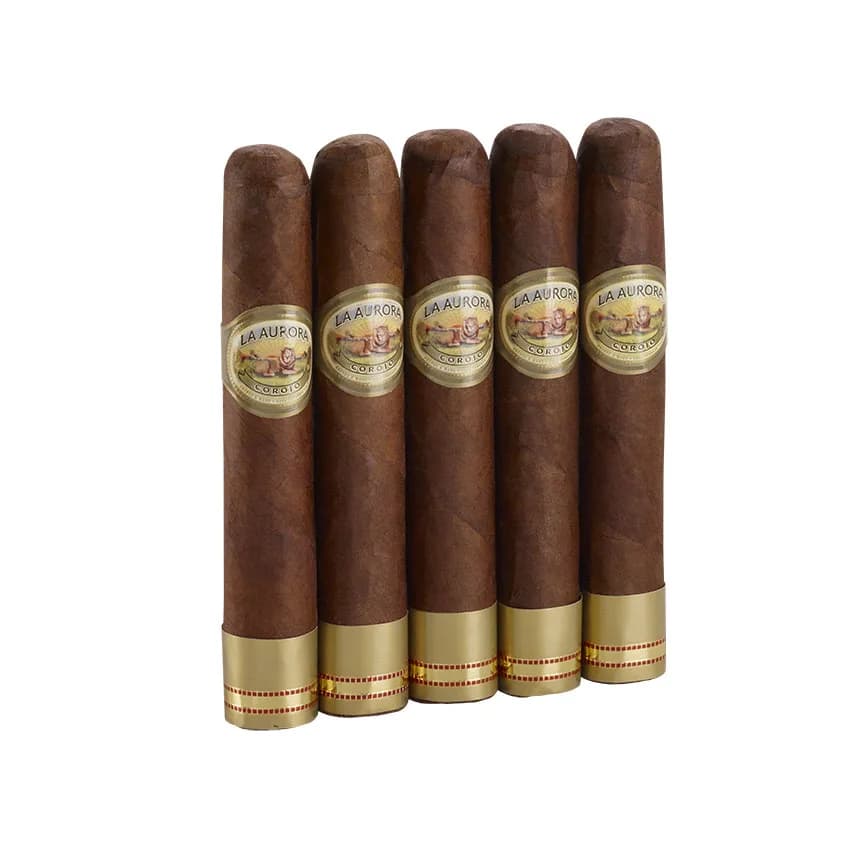 La Aurora Preferidos 1903 Gold Dominican Corojo Robusto Natural cigar listing